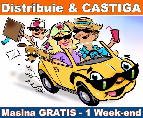 Distribuisci e vinci un’auto da noleggiare per un weekend che potrai passare come vuoi!